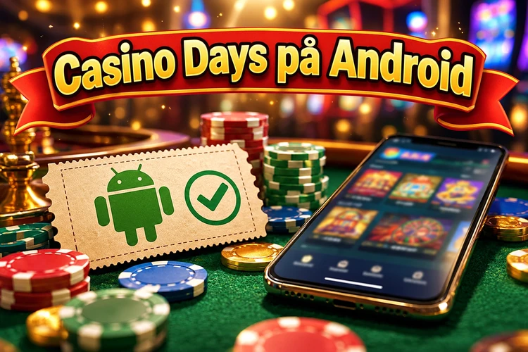 Casino Days Android - app, kompatibilitet og tilgang