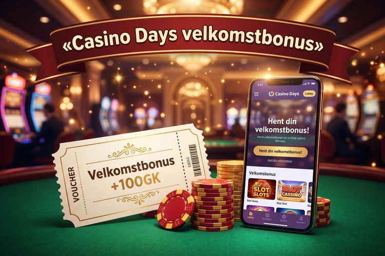 Casino Days bonus - hva kan være tilgjengelig?