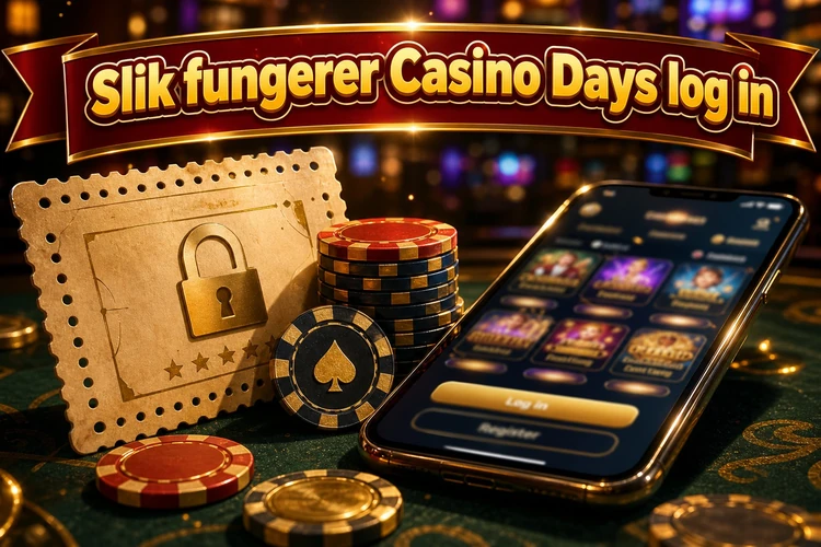Slik fungerer Casino Days log in
