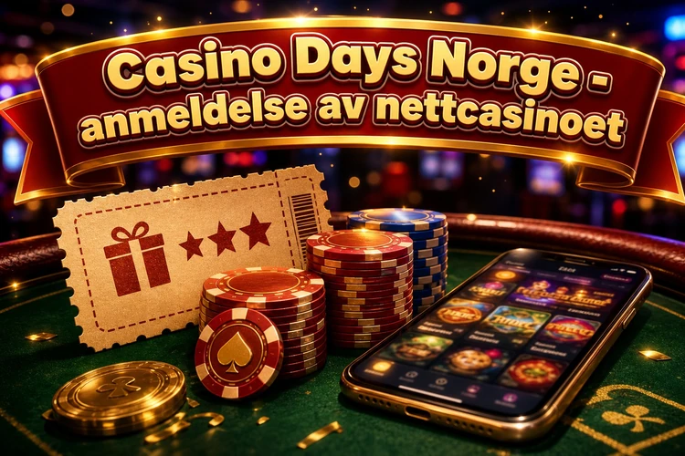 Casino Days Norge - anmeldelse av nettcasinoet