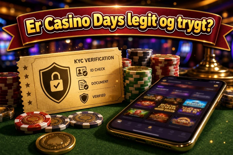 Er Casino Days legit og trygt?